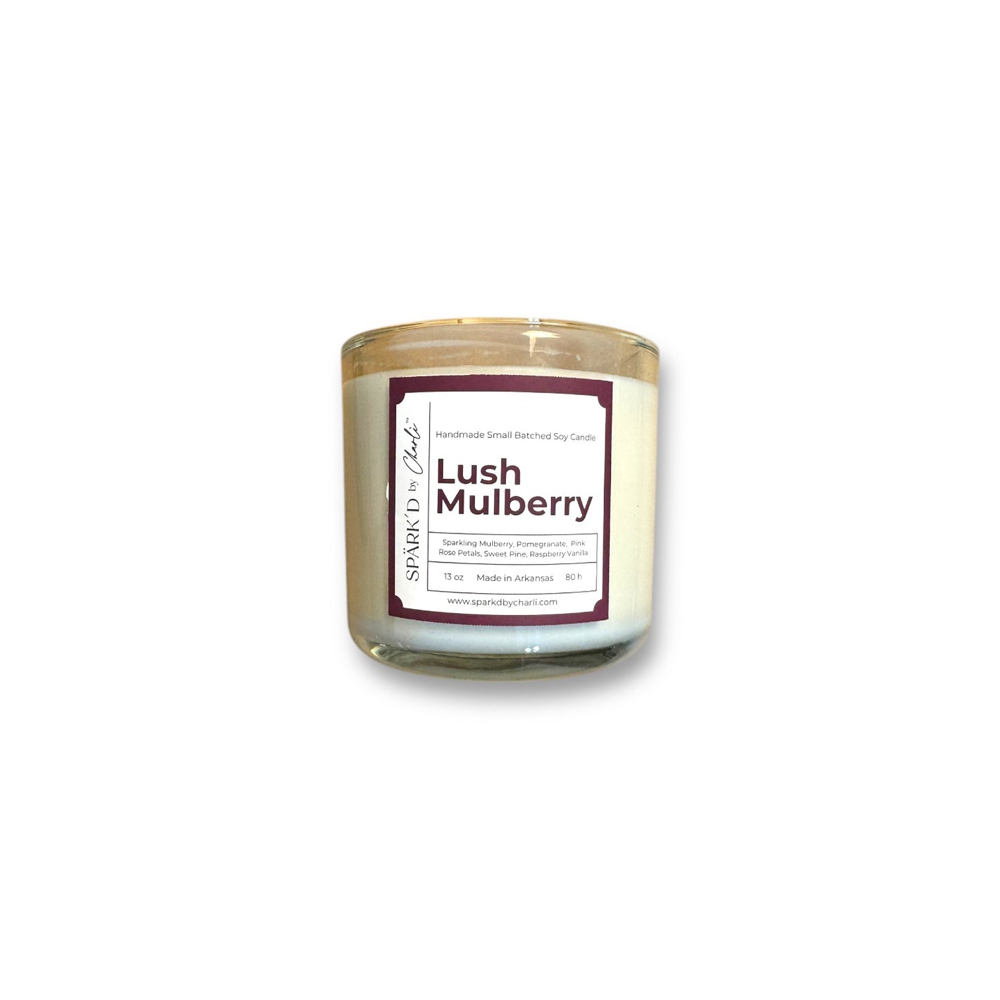 Lush Mulberry Soy Candle