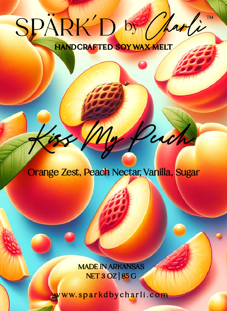 Kiss My Peach SOY Wax Melt