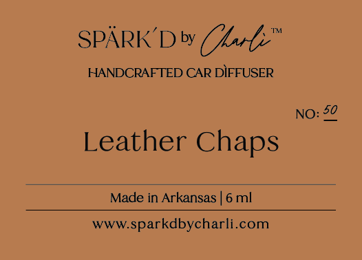 Leather Chaps Car Diffuser